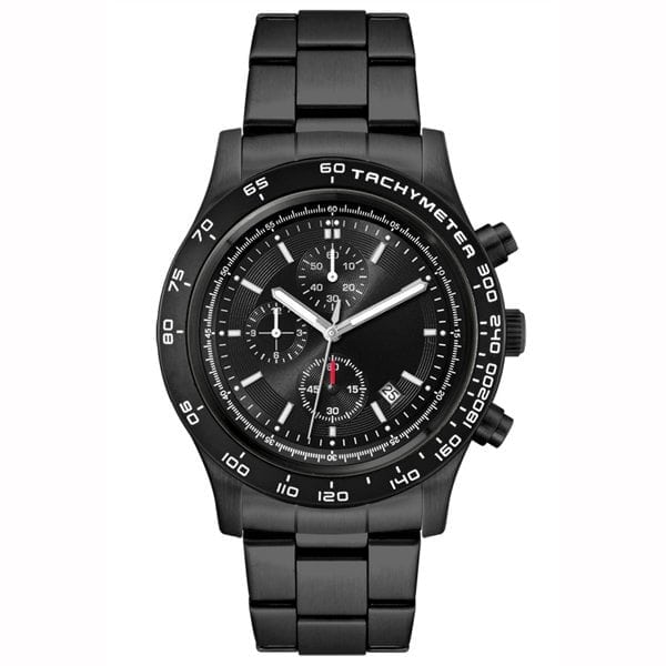 SELECT MS840 Series Tachymeter Watch - Black