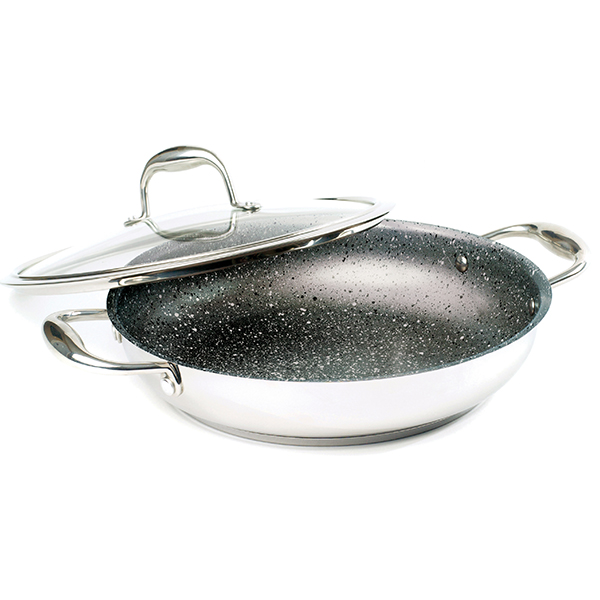 2212-28-00 Accolade 28cm N/S Everyday Pan w/ Glass Cover