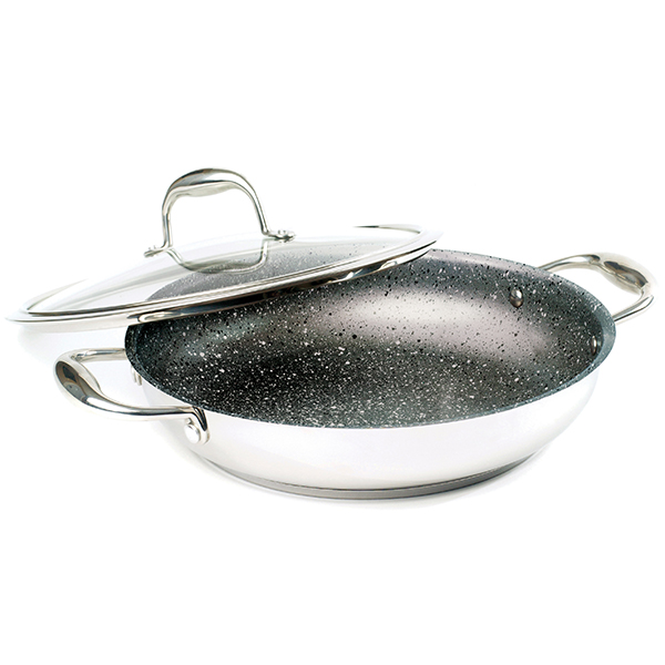 2212-32-00 Accolade 32cm N/S Everyday Pan w/ Glass Cover