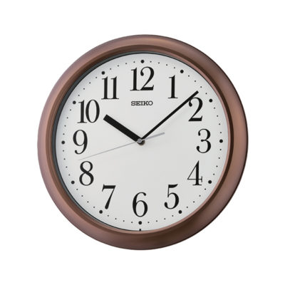Seiko QXA787B Classic Wall Clock - Brown