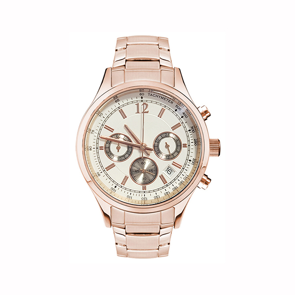 MS-870RLR2-02RG MS870 Rose Gold Women's Chronograph Watch