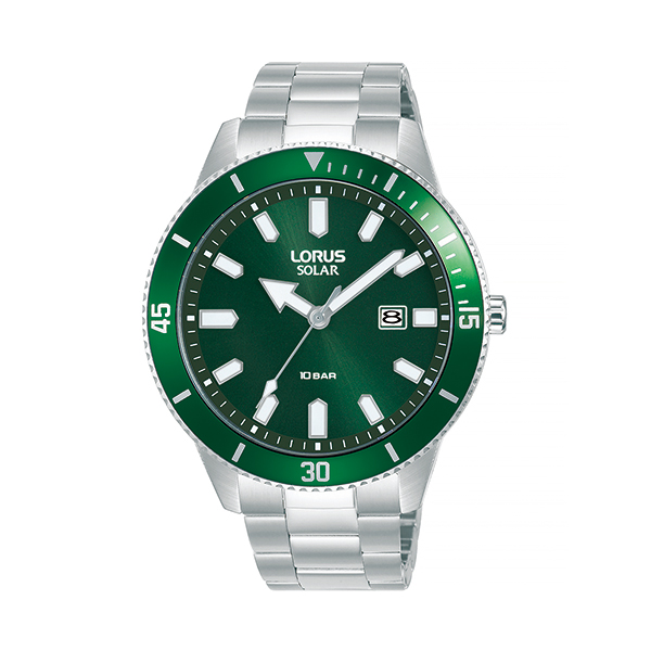 Lorus RX315A Solar Men's Watch - Green