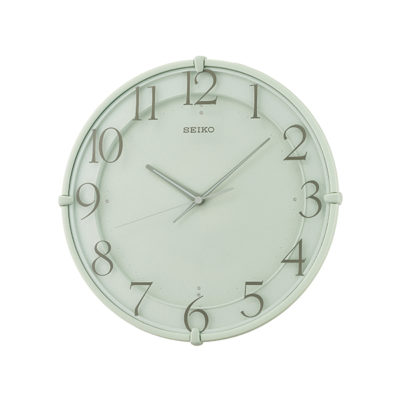 Seiko QXA778M Wall Clock - Light Green
