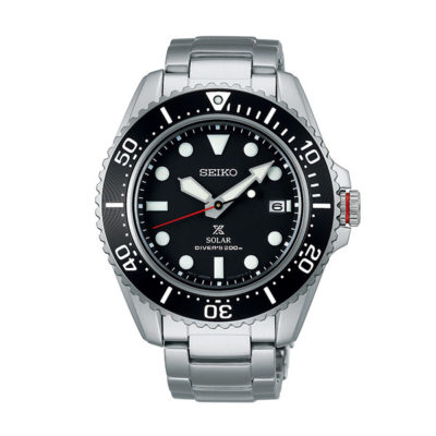 Seiko Prospex SNE589 Solar Diver Men's Watch - Black