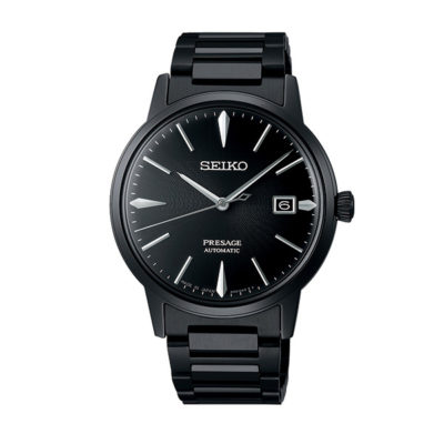 Seiko Presage SRPJ15 Automatic Men's Watch - Black