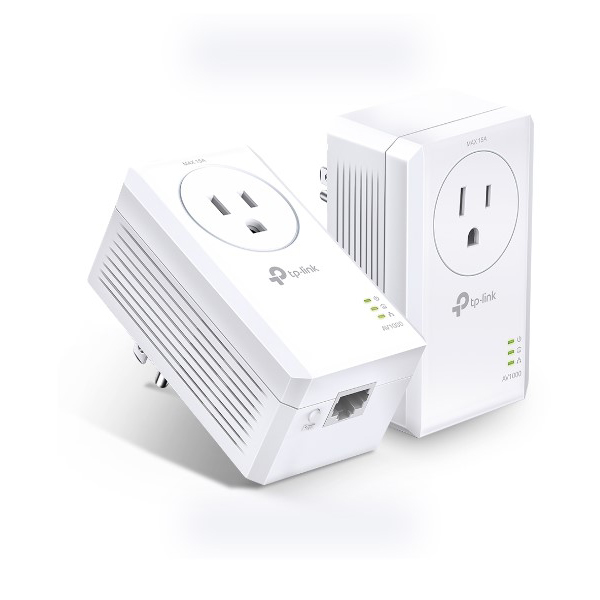 AV1000 Gigabit Passthrough Powerline Starter Kit