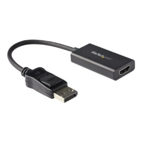 StarTech Adapter DisplayPort Male to HDMI Female 4K 60Hz Video - Black