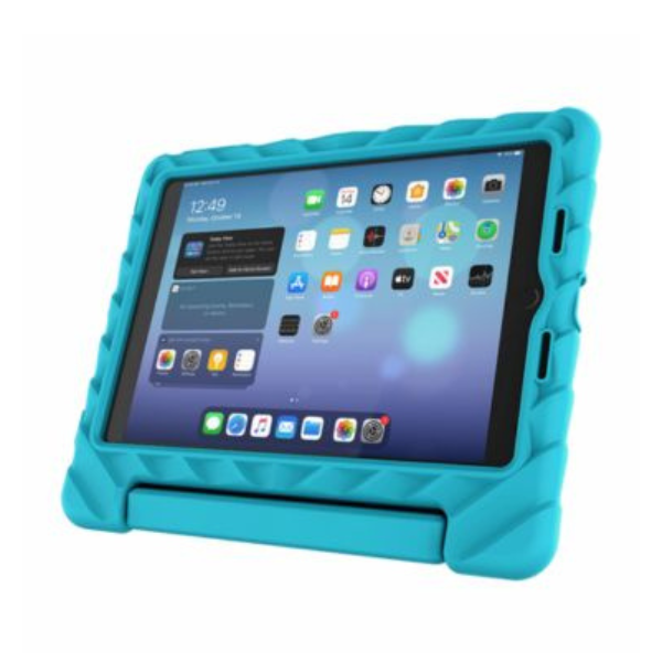Gumdrop iPad 10.2 -7th-9th Gen- 2021 or 2020 or 2019 FoamTech Case - Blue