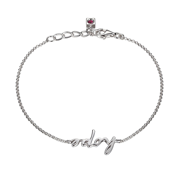 ELLE Poetic Hope Bracelet Size 7 - Silver