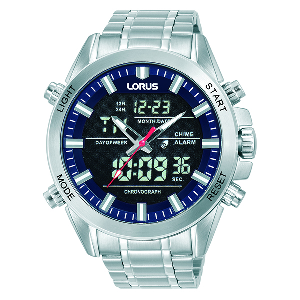 Lorus Men RW665A Chronograph Watch - Silver