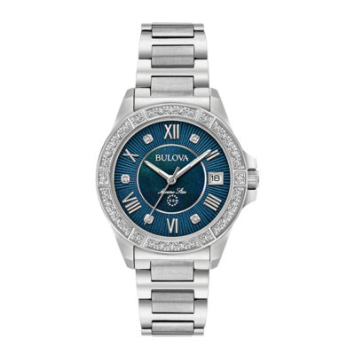Bulova 96R215 Marine Star - Silver & Blue