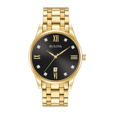 Bulova 97D108 Classic - Gold & Black