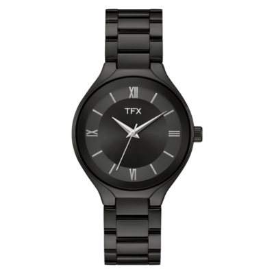TFX 38A001 Classic Black Men Watch - Black