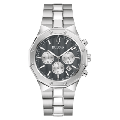 Bulova 96B459 Prestige Chronograph Men Watch - Gray