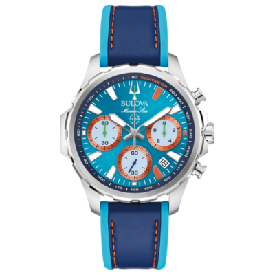 Bulova 96B460 E1 Team Miami Men Watch - Blue