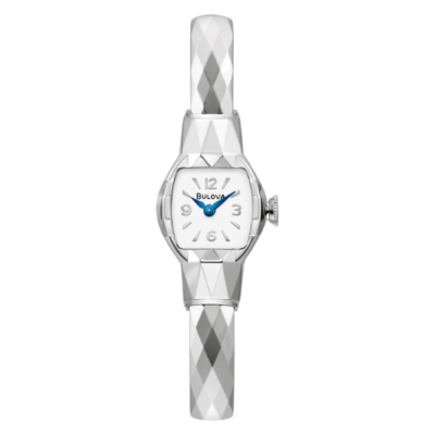 Bulova 96L333 American Girl Bangle Ladies Watch - Silver