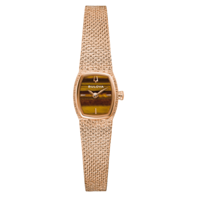 Bulova 97L185 Classic Goddess of Time Ladies Watch - Rose Gold