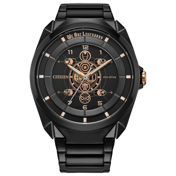Citizen AW2085-61W Marvel Legends 85th Anniversary Men Watch - Black