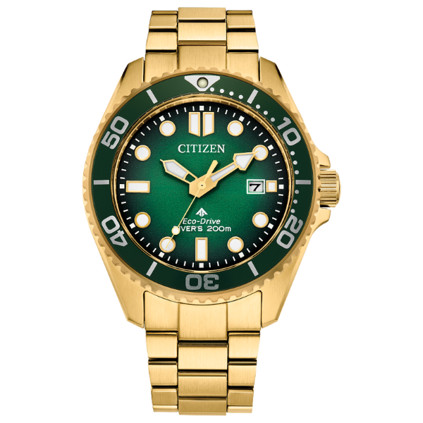 Citizen BN0262-59W Promaster Dive Men Watch - Green