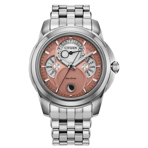 Citizen BU0080-52X Calendrier Men Watch - Salmon