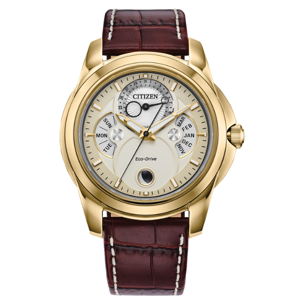 Citizen BU0082-06P Calendrier Men Watch - Gold