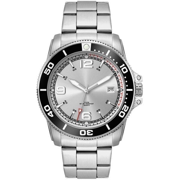 MS-575SMR1-02SL MS575 Stainless Steel Men's Sport Watch